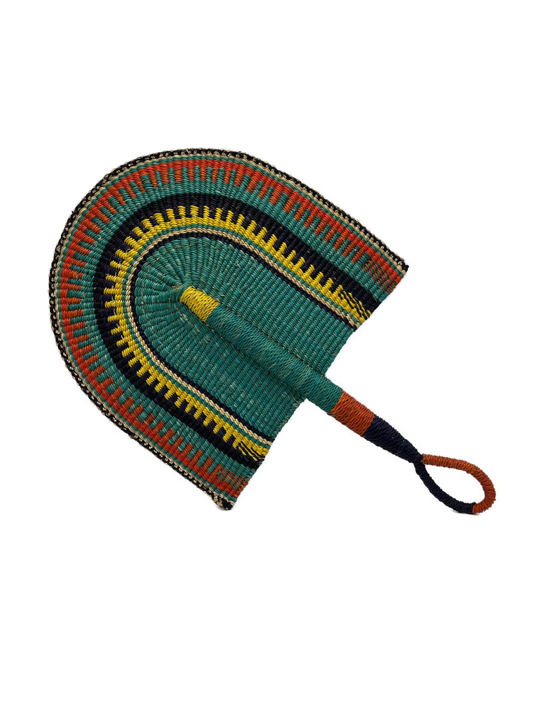 African Fan Handwoven Fan Decorative Fan African Wall - Etsy