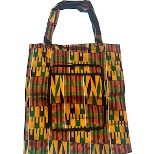 Handmade Interchangeable  Ankara Bag| Shopping Bag| Reusable Tote | Cloth wallet| Wallet Bag | Cloth Tote Bag