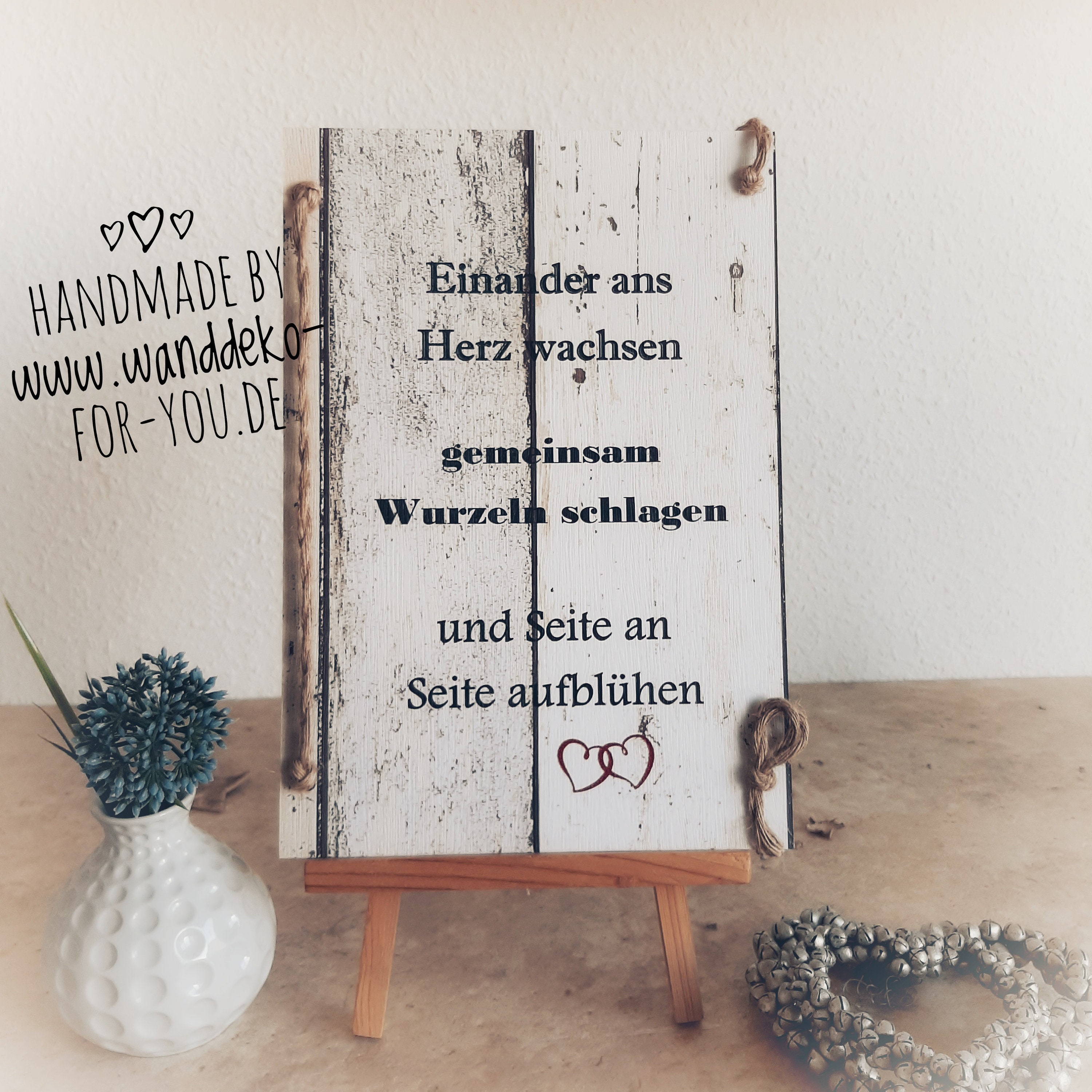 29x20x0,5cm die Geschenkidee Wand Deko Holzschild mit Spruch im Shabby