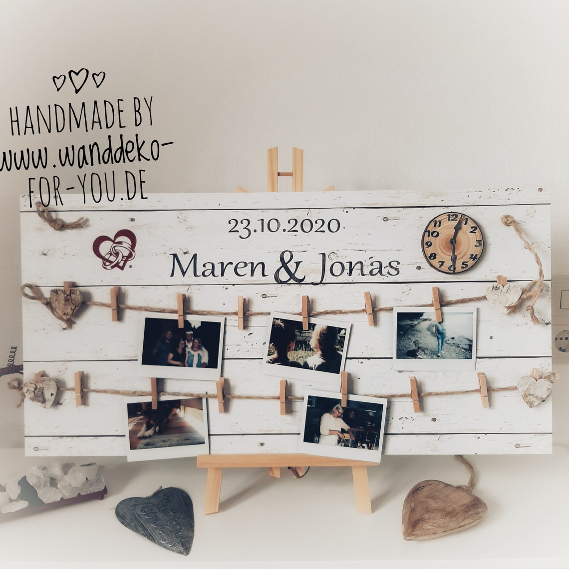 Fotowand mit Spruch Liebe & Hochzeit Hochzeitstag Liebe Etsy
