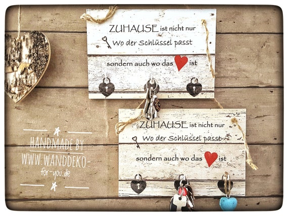 Artland Schlüsselbrett Holz 4 Haken Motiv Bilder Sprüche Zuhause Home Shabby T9I Artland Schlüsselbrett Holz 4 Haken Motiv Bilder Sprüche Zuhause Home Shabby T9I
