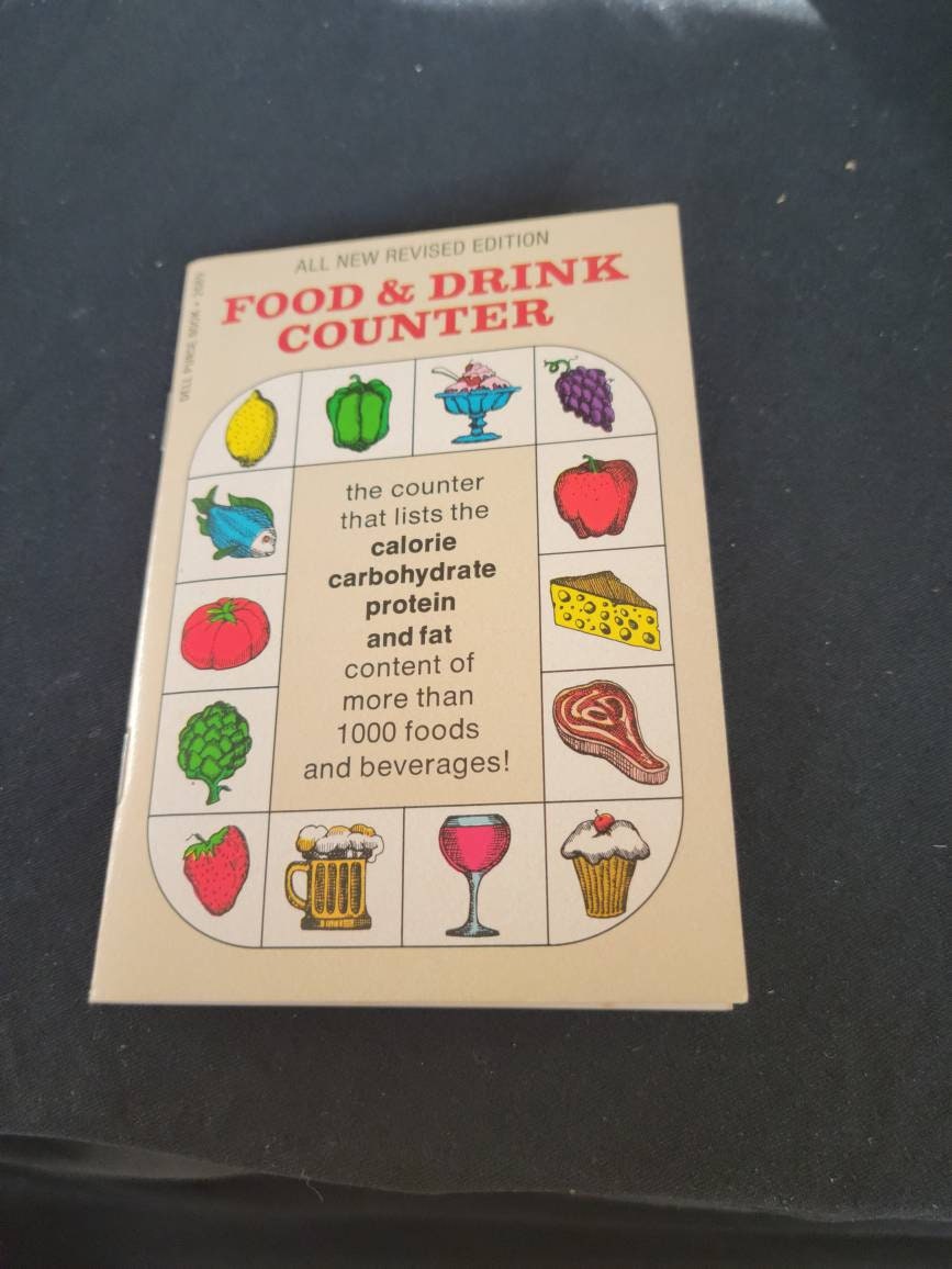 Food and Drink Diet Scale Kit, Vintage With Calorie Counter