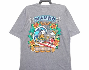 レア 90s mambo graphics マンボーグラフィックス Tシャツ mambo マンボ プリントtシャツ マンボグラフィックス スカル 90s