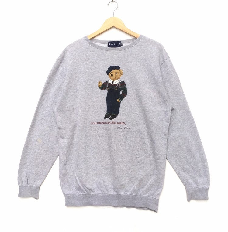 Rare!!! Vintage Polo Bear by Ralph Lauren Sweatshirt | M