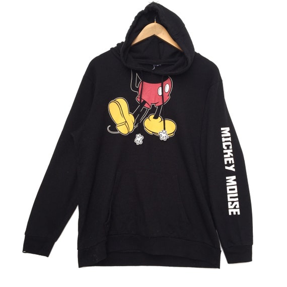 Rare Mickey Mouse Big Logo Hoodie 