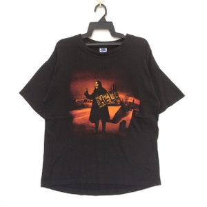 Vintage 90s Ozzy Osbourne Hell Short Sleeve T-shirt | Ozzy Osbourne Signature Logo | Solo Artist | Band Promo | Trash Metal Black Metal Hard