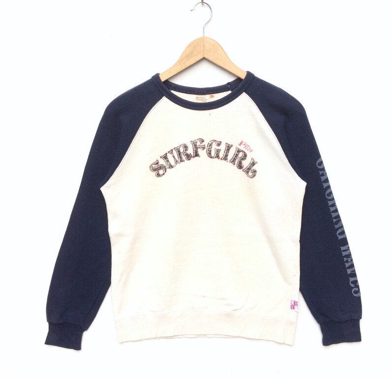 Surfing Activewear Streetwear Sportwear Beach Life Hip Hop Rap Vintage Big Logo Piko Surf Hawaiian Sweatshirt Spell Out Piko Pull Over