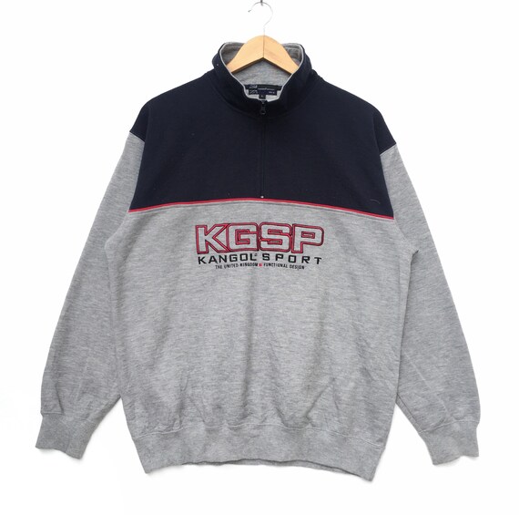Vintage 90s Kangol Sport Gran Logo Sudadera / Kangol KGSP | Etsy México