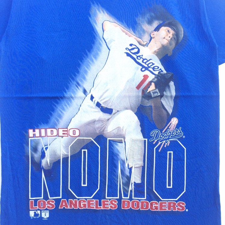 ヴィンテージ 90 年代 野茂英雄 T シャツ | ロサンゼルス