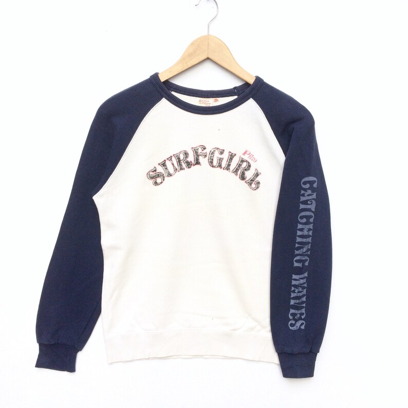 Surfing Activewear Streetwear Sportwear Beach Life Hip Hop Rap Vintage Big Logo Piko Surf Hawaiian Sweatshirt Spell Out Piko Pull Over