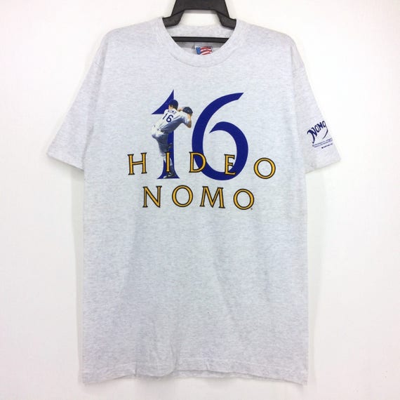 Vintage 90s Starter LA Los Angeles Dodgers Hideo Nomo SALEM