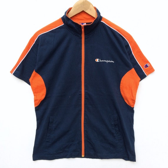 champion short sleeve jacket