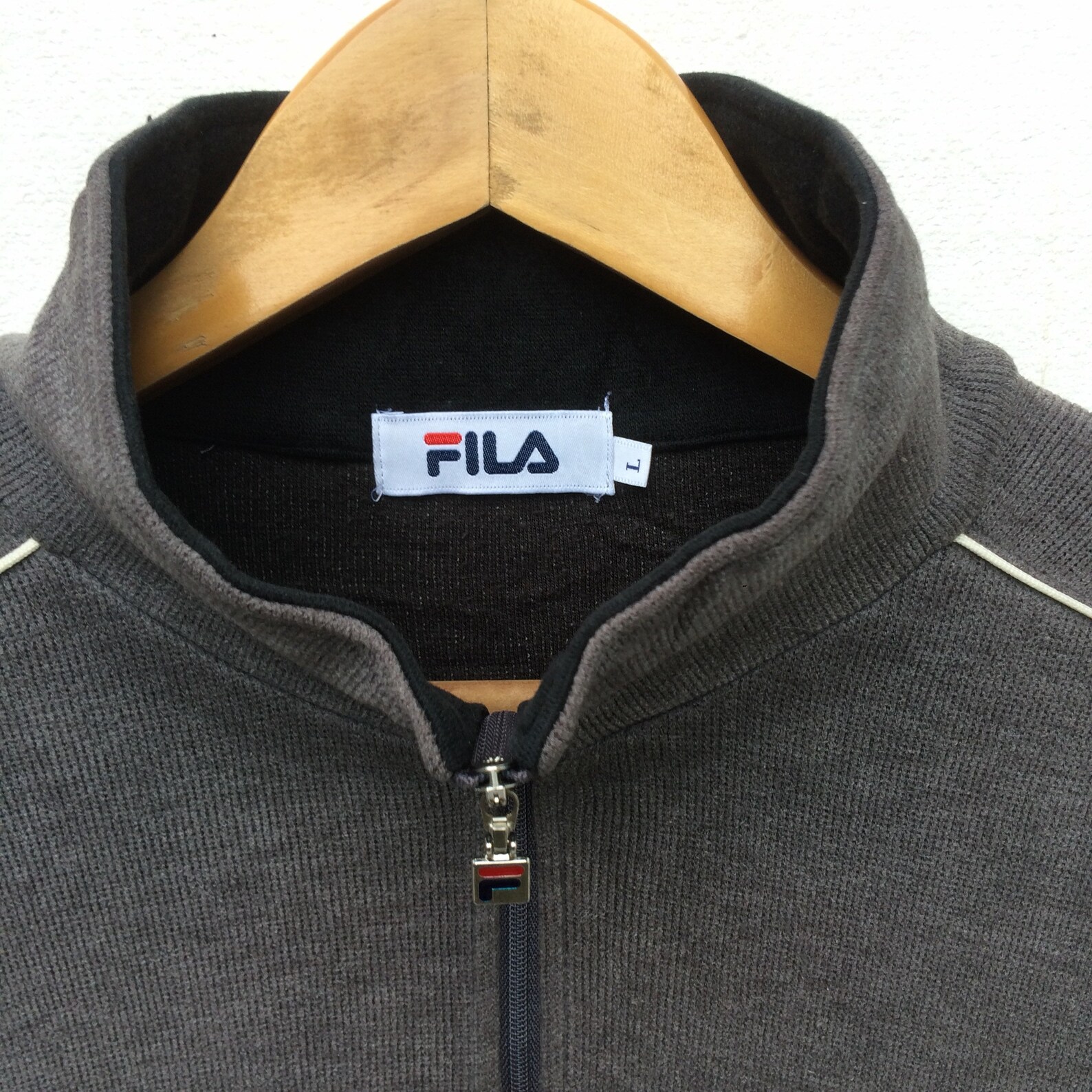 Vintage Fila Biella Italia Embroidered Zipper Fila Biella | Etsy