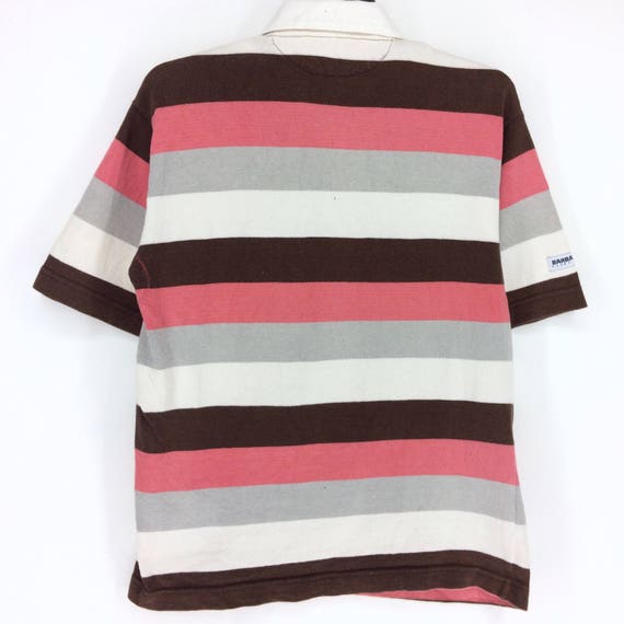 Vintage Barbarian Rugby Wear Barbarian Striped We… - image 4