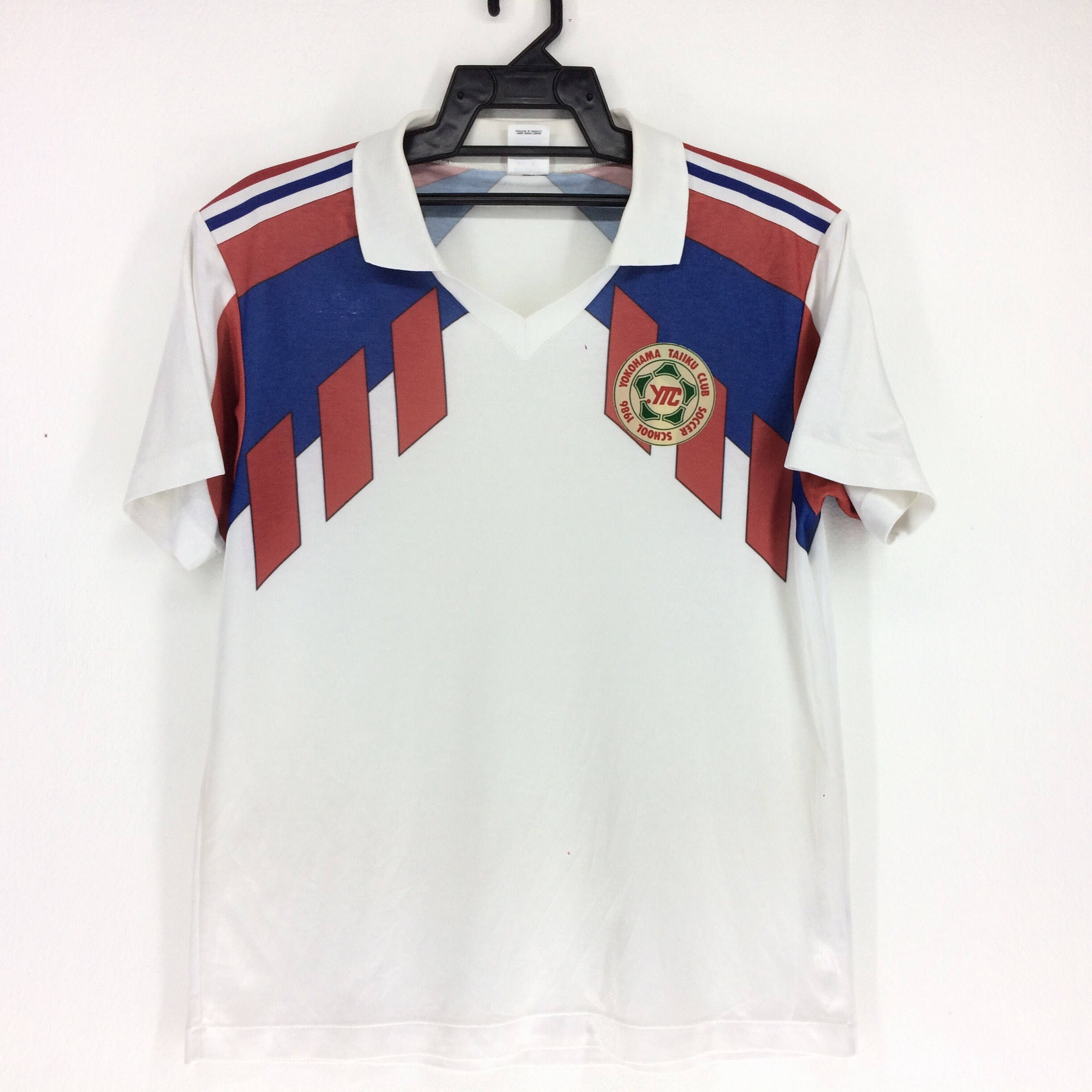 Vintage Adidas Yokohama Taiiku Club Jersey Adidas Yokohama Etsy