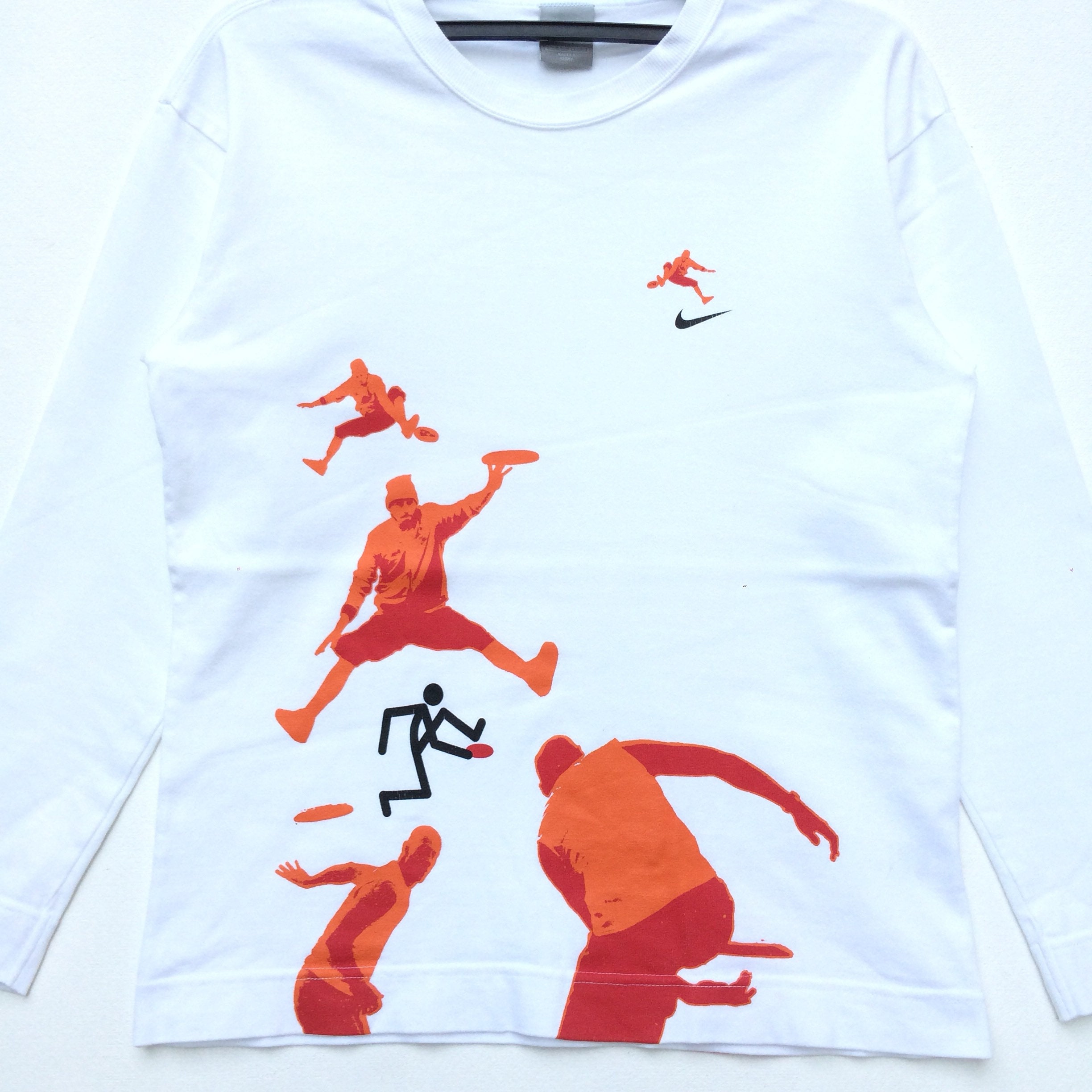 Rare Nike Swoosh Long Sleeve T-shirt 