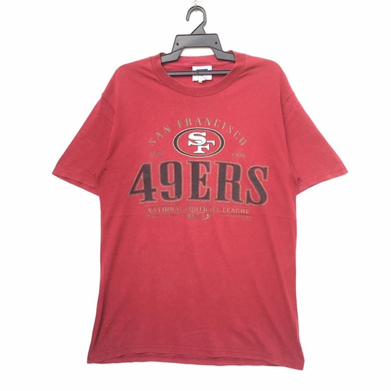 Buy Vintage 90s 49ERS San Francisco Big Logo T-shirt | Spell Out 