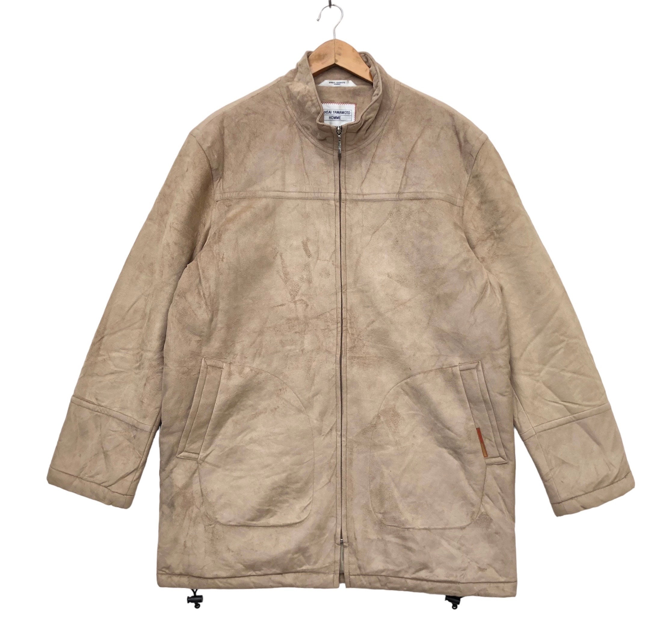 史上一番安い 90s Vintage Kansai Zipper | L | Jacket Long Yamamoto ジャケット・アウター