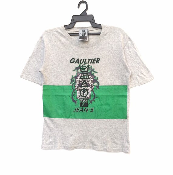 Hot Item!!! Paul Gaultier Jean's Big Logo T-shirt | Spell Out | M