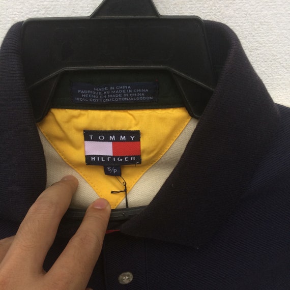 Rare!!! Deadstock Vintage 90s Tommy Hilfiger Big … - image 3