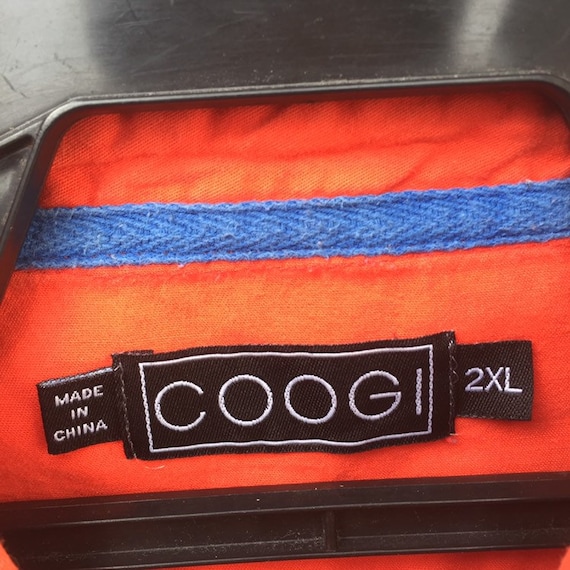 Chemise En Soie COOGI Australia - Taille XL, Manches Courtes, Multicolore, Occasion Très Bon état