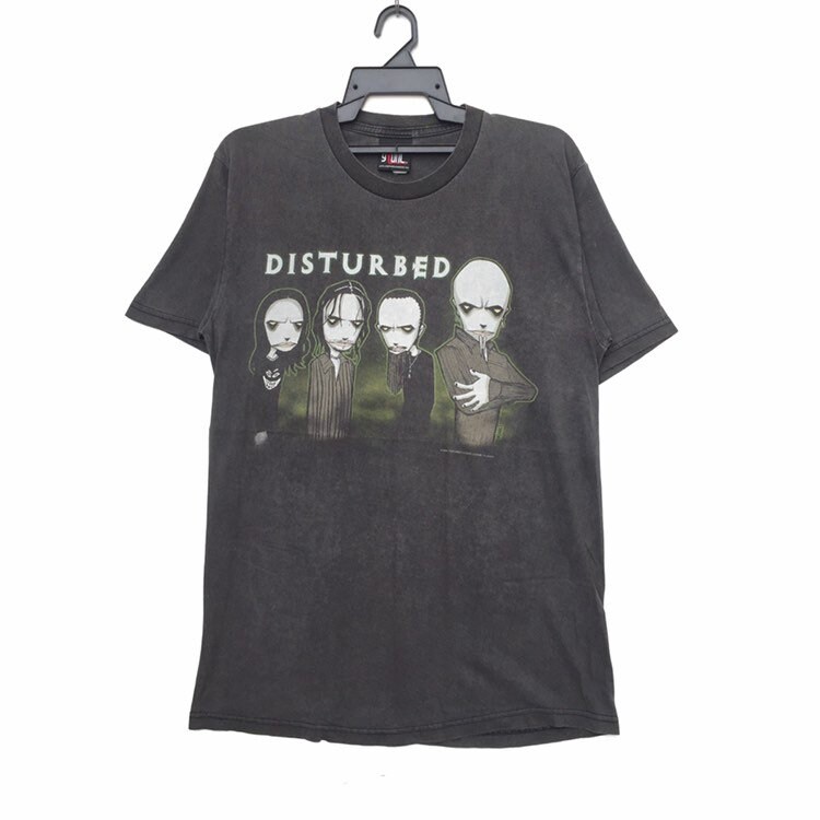 Vintage 2000s Disturbed Line up Band T-shirt | Heavy Metal Vintage 2000s Disturbed Line up Band T-shirt | Heavy Metal