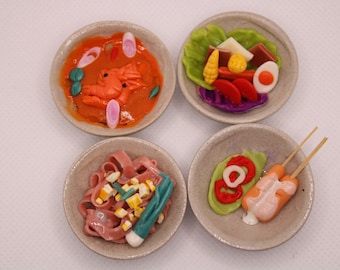 3 D clay magnet