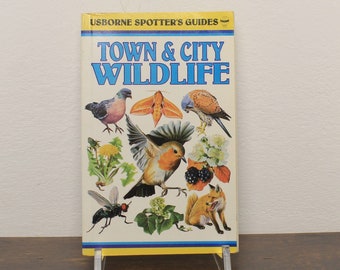 Town and City Wildlife Usborn Spotter's Guide, Vintage Usborn Bücher, Kinderbücher