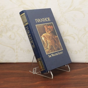 Ivanhoe by Sir Walter Scott, Vintage Hardback Edition with Vinyl Cover
