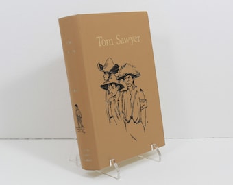 Tom Sawyer by Mark Twain - Vintage Illustrated Edition with Vinyl Cover, Classic Children's Books