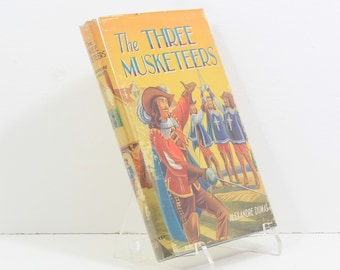 The Three Musketeers by Alexandre Dumas - Vintage Hardback Edition for Children