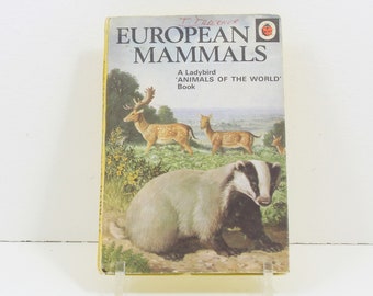 European Mammals Ladybird Book, Ladybird 'Animals of the World' Books, Children's Books