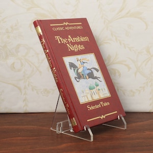 The Arabian Nights - Selected Tales, Vintage Hardback Edition with Vinyl Cover, Aladdin, Sinbad the Sailor, Ali Baba