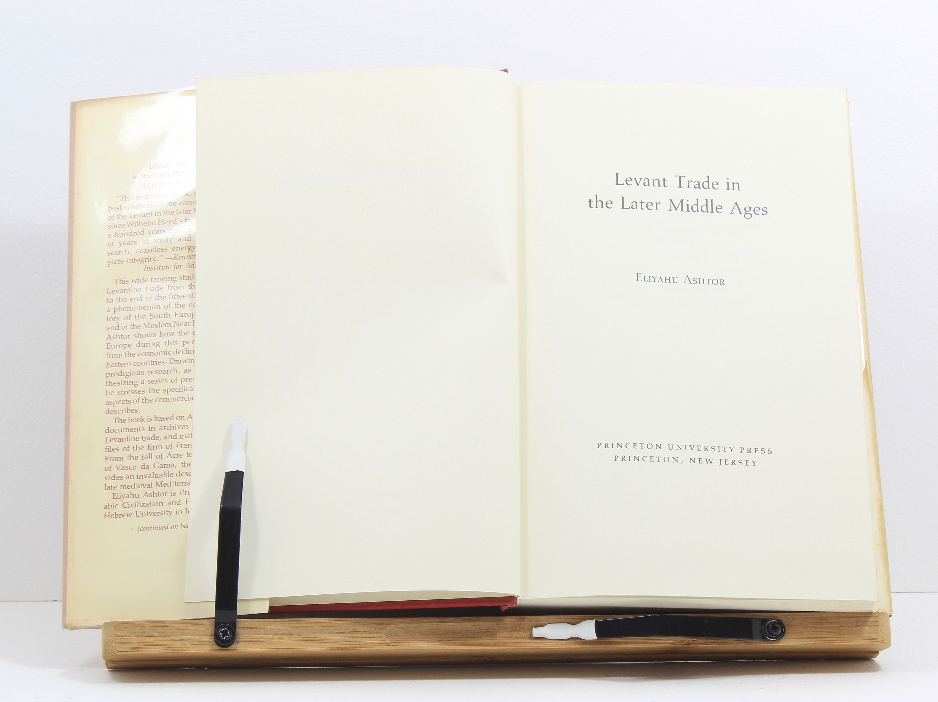 Levant Trade in the Later Middle Ages by Eliyahu Ashtor (1983) - Etsy