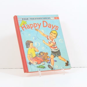 Happy Day - 1960s Vintage Children&#39;s Book