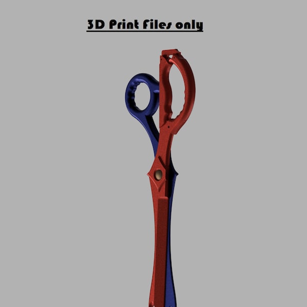 Kill la Kill Rending Scissors Complete - Cosplay 3d Print Files