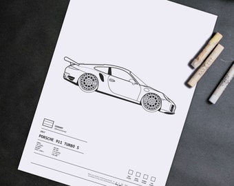 A4 Supercar Colouring In Sheets