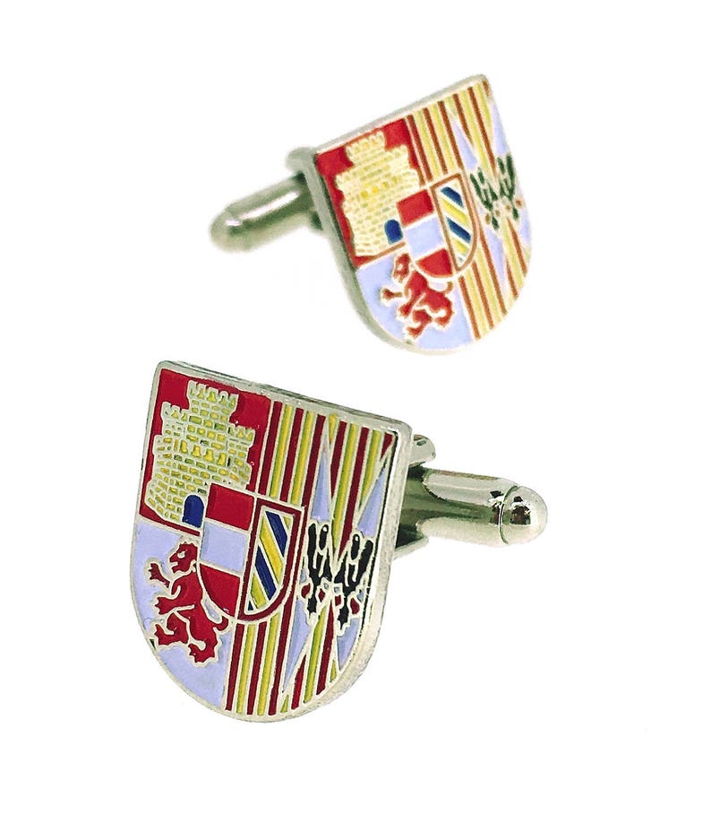 Cufflinks for shirt Coat of Arms of the Third from John of Austria the 3rd of the Legion