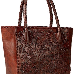 Leather tote bag - leather bag women- leather purse - large leather handbag - shoulder bag