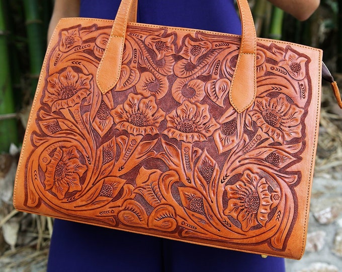 Brown Leather Bag Brown Leather Purse Brown Shoulder Bag Etsy