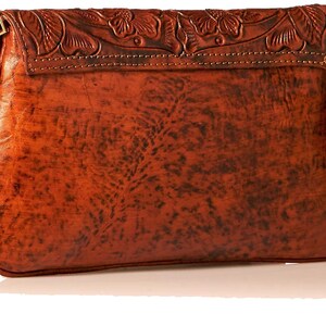 Cross Body Bags for Women Hand Tooled Leather Bag Leather - Etsy