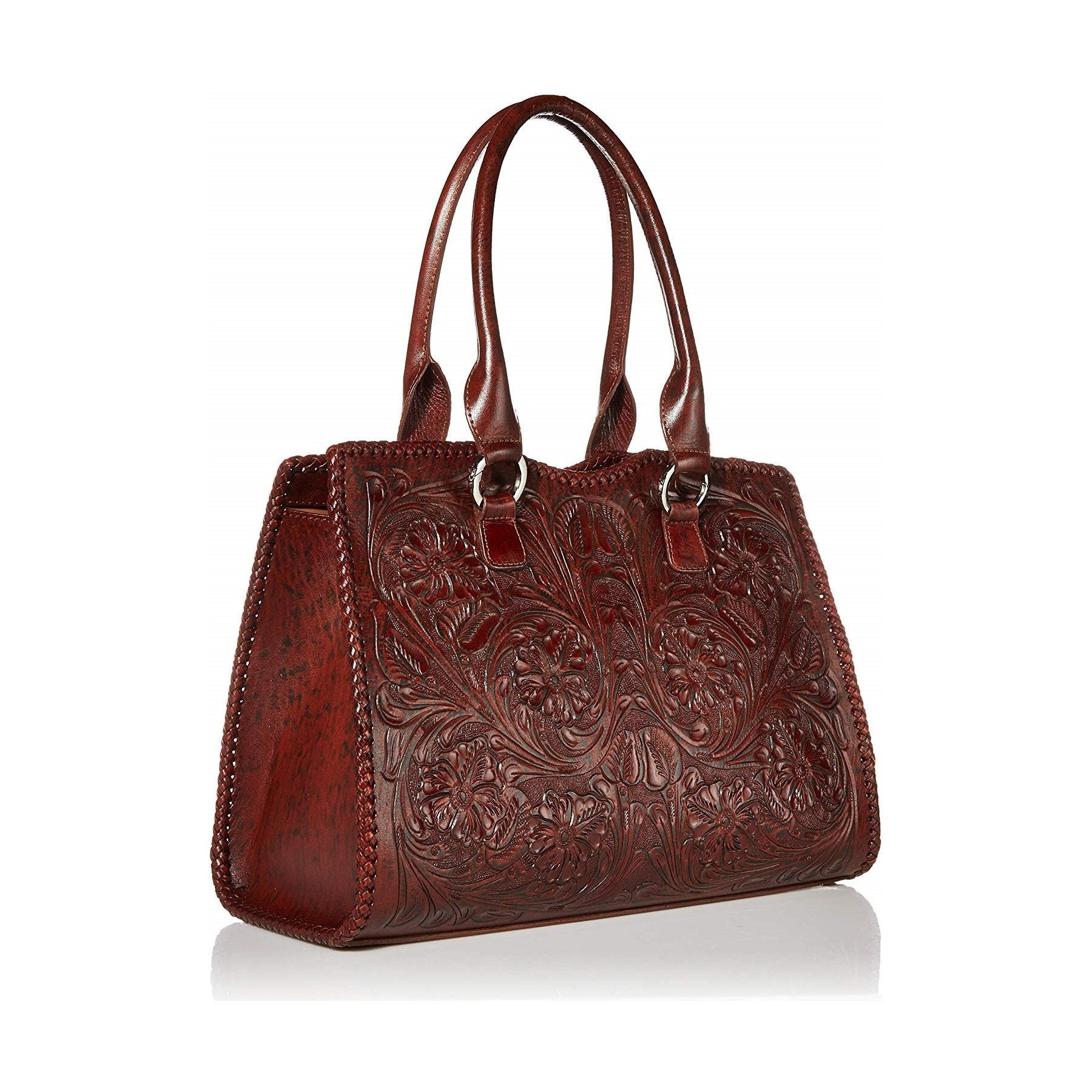 Leather Ladies Bag 64074 – Sreeleathers Ltd