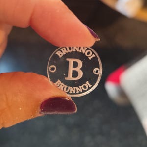 Custom Clear Acrylic Tags for Handmade Creations, Sewing, Knitting, Bags and Accessories