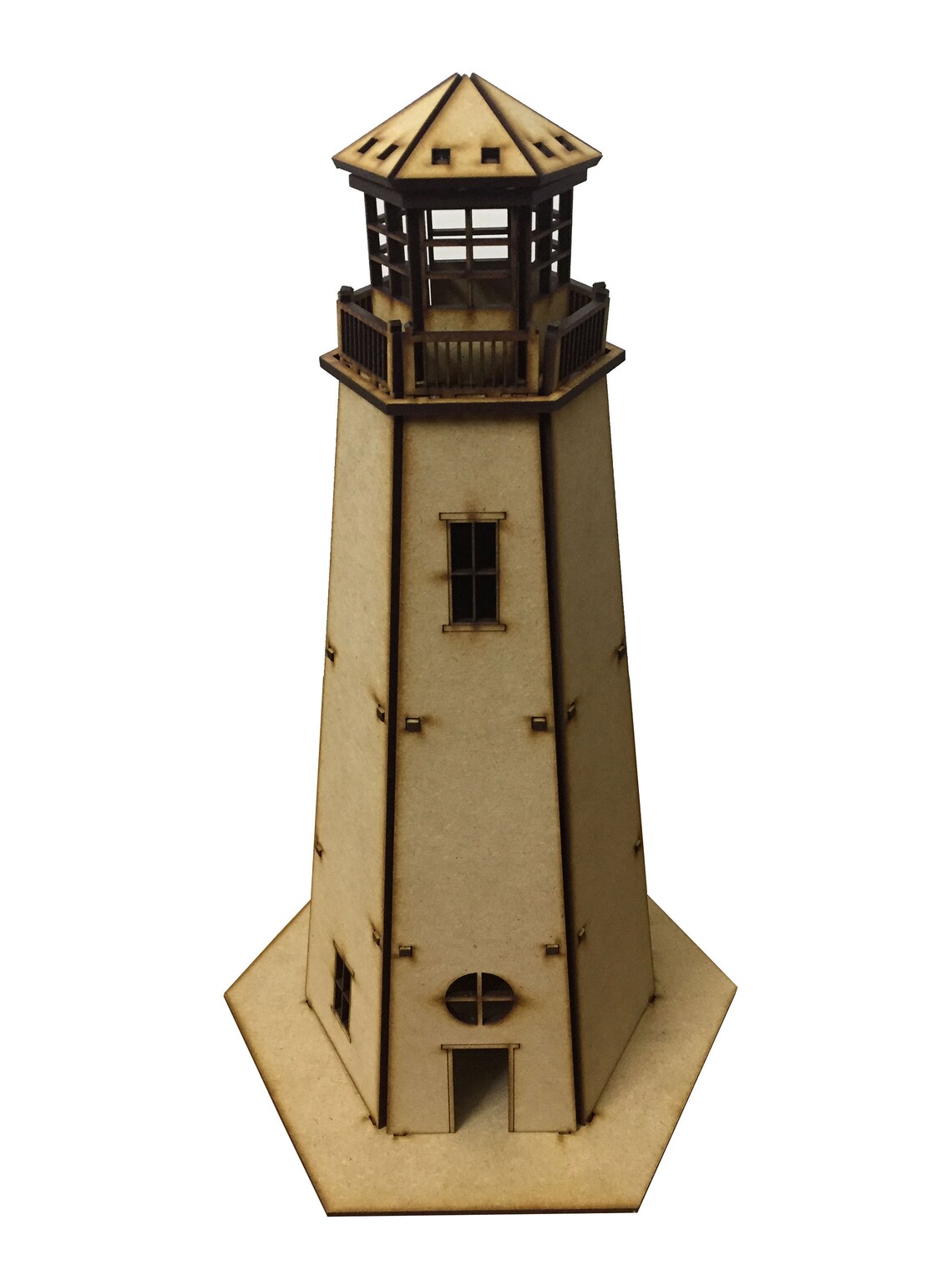 Lighthouse Laser Cut Model 3D Puzzle Vector FILE Cdr Dxf Eps Etsy