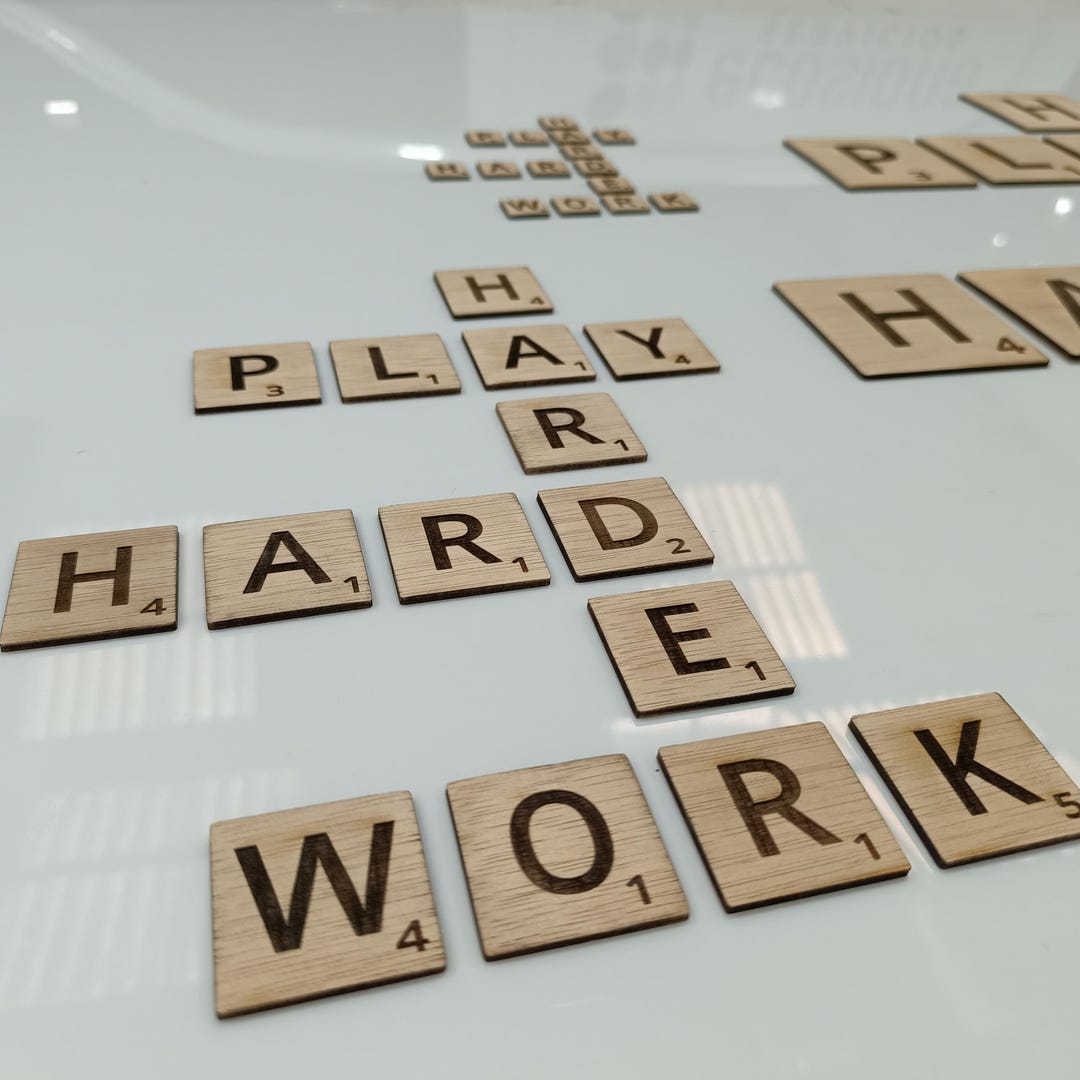 Wooden Scrabble Letters - Customize Your Project With Laser-cut and ...