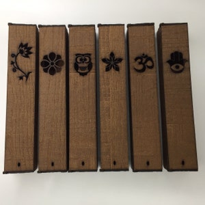 Laser cut vector, incense holder, Laser incense file for laser Various wooden Shades Layout download model Laser Cut Pattern cnc Home Decor