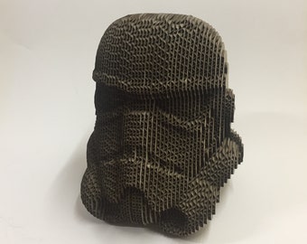 STAR WARS, Stormtrooper, Laser Cut Vector, dxf files for laser, laser cut,  or cnc router cardboard sculpture helmet files archivos