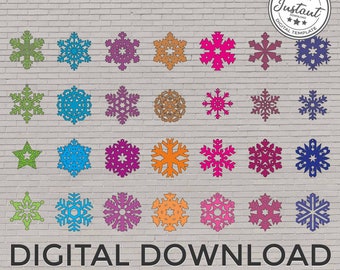 Christmas Ornaments, LASER CUT vector,  FILE cdr dxf eps for laser cut,  svg file Christmas Snowflakes, christmas svg