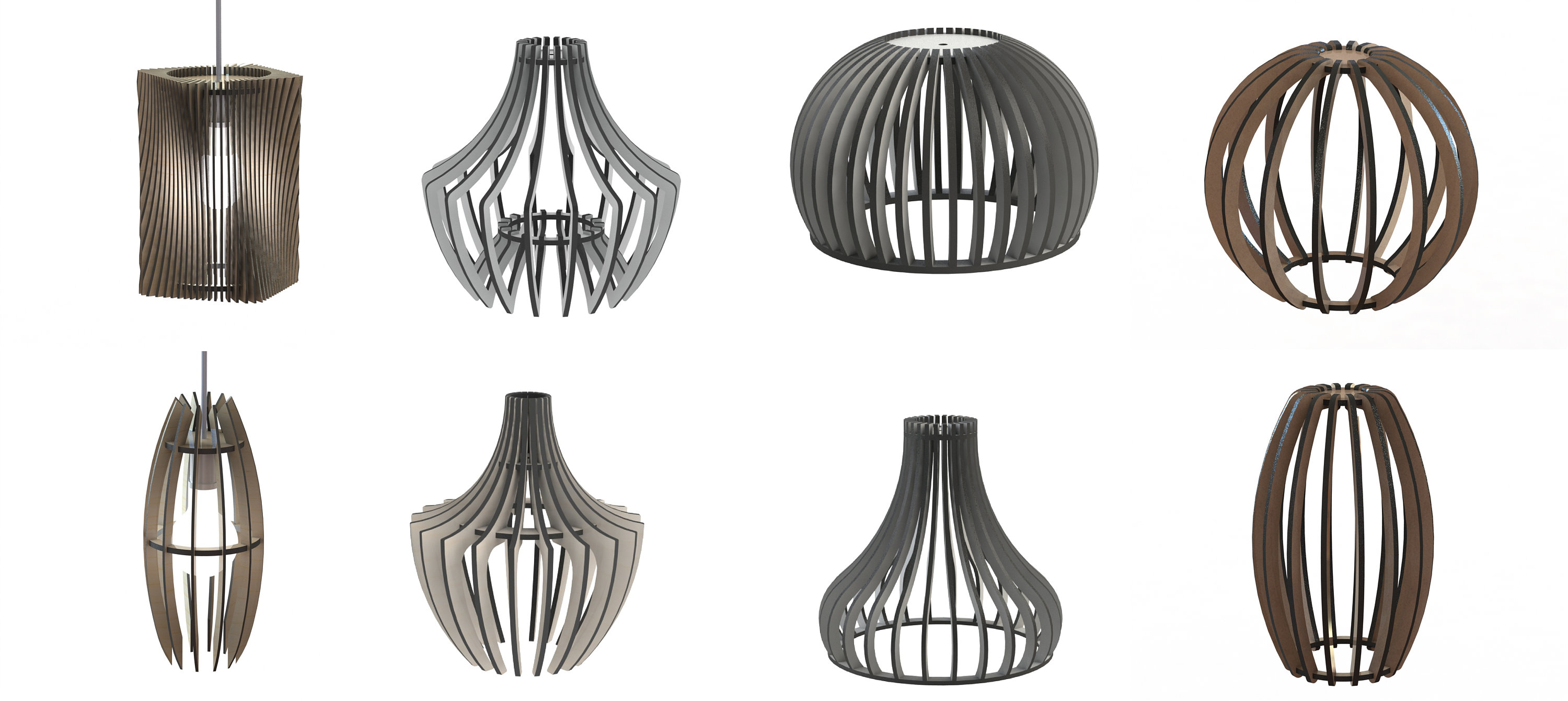 Lamp Medusa wooden Handmade Laser Cut File Vector cdr,dxf,eps,ai Files