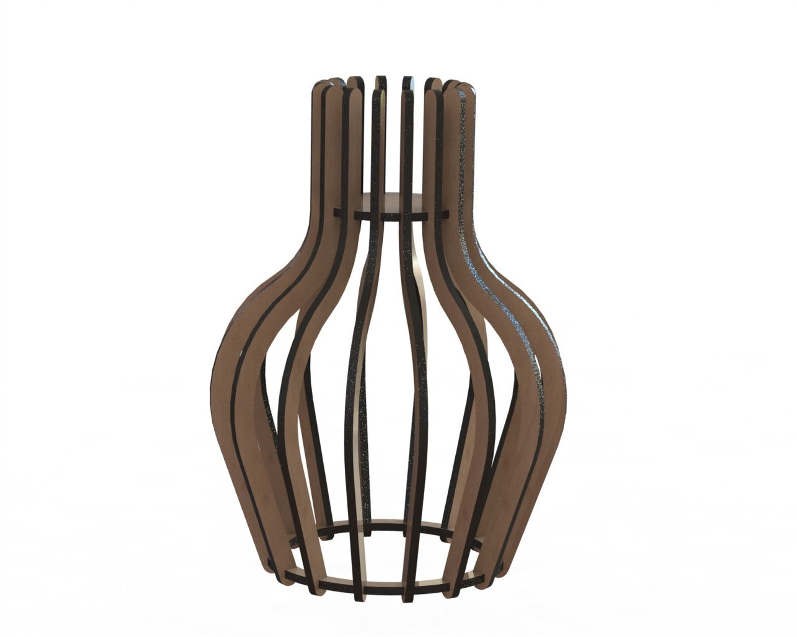 Laser Cut Vector Laser Cut Lamp Files Various Wooden Shades Etsy